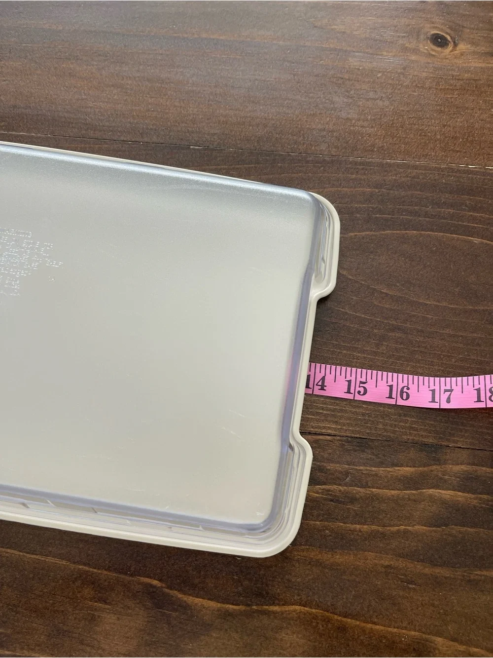 Longaberger Plastic Protector Lid and Container